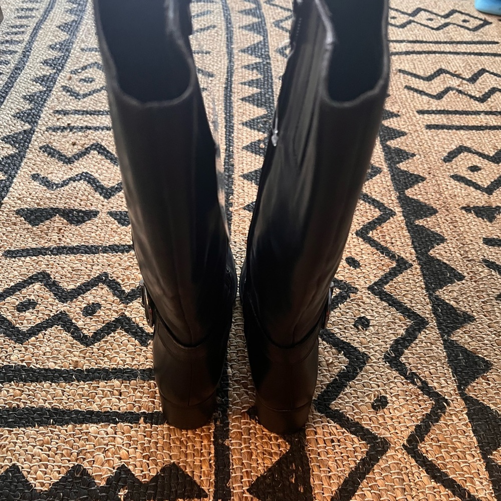 Naturalizer Black Heeled Boots - Picture 6 of 8